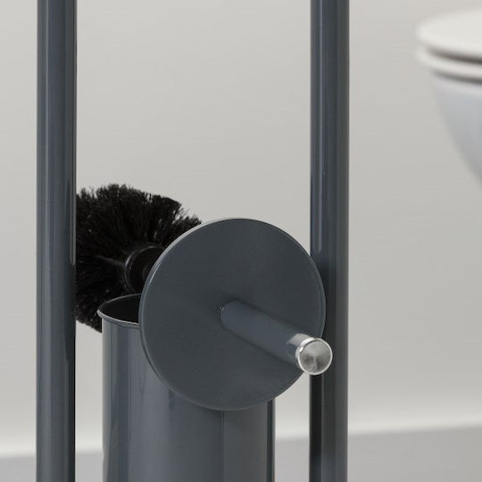 Sealskin Acero Raft Pentru Toaletă Seturi De Accesorii Pentru Baie Metalic Gri 2 Bucăți