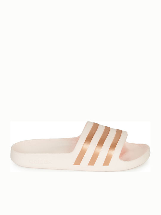 Adilette Aqua Slides În Culoare Roz