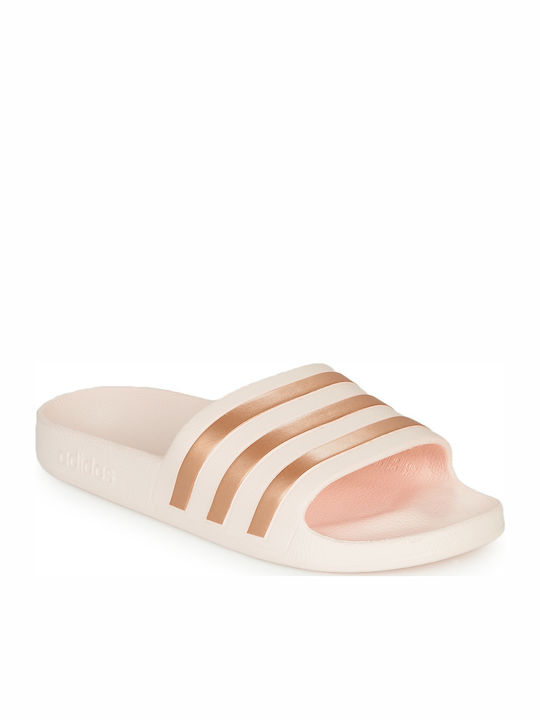 Adilette Aqua Slides În Culoare Roz