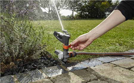 Gardena Comfort Irrigation Nozzle with Maximum Throw Angle 360°