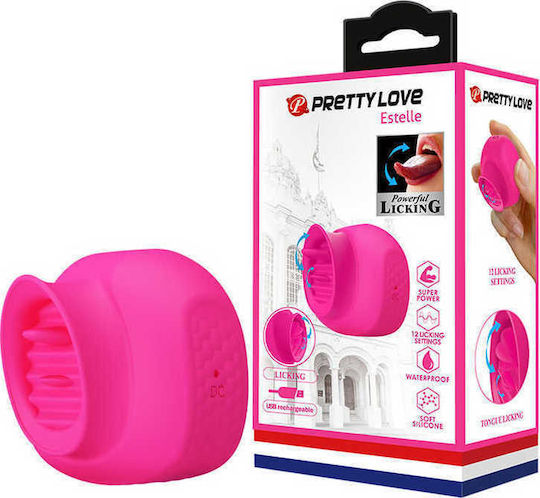Pretty Love Estelle Clitoral Vibrator 4.25cm Pink