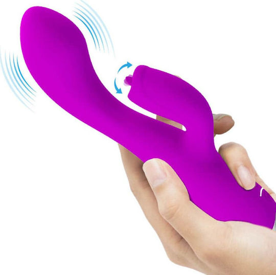 Pretty Love Doreen Vibrator Rabbit 19cm Purple