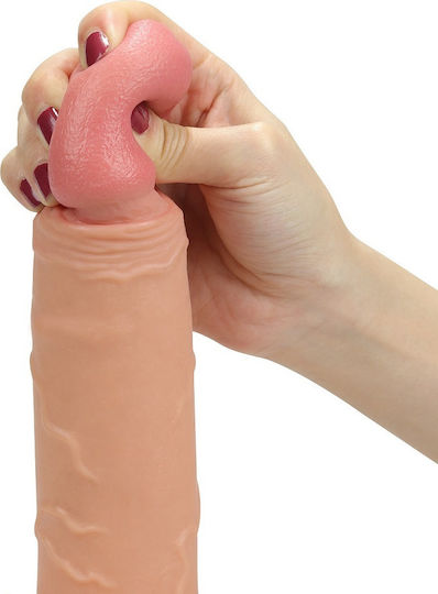 Lovetoy Rodeo Big Gurtzeug mit Dildo 21.6cm in Hautfarbe
