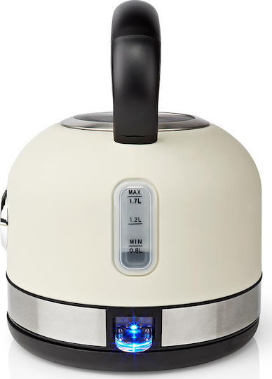 Nedis Fierbător 1.7lt 2150W Alb