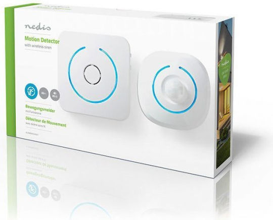 Nedis Wireless RF Infrared Motion Sensor 90° Detection Angle 6m Scope