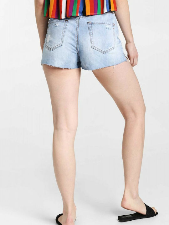 Funky Buddha Women's Jean Shorts Blue