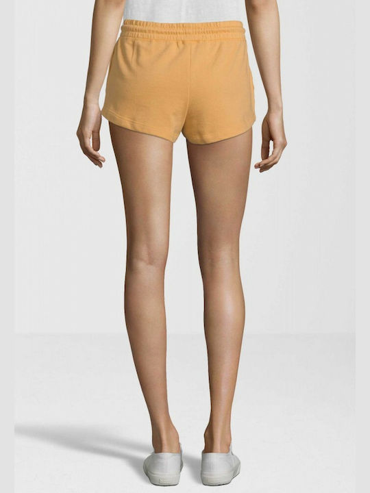 Funky Buddha Women's Sporty Shorts Yellow 001.006161-OCHRE