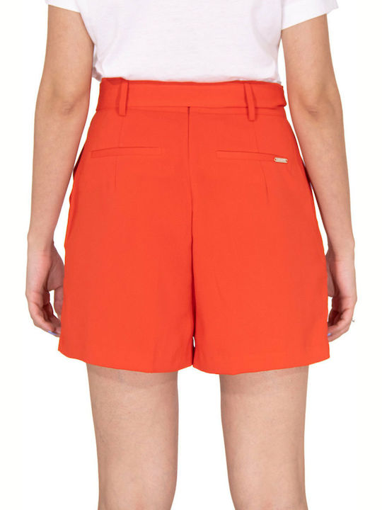 Guess Women's High-waisted Shorts Red