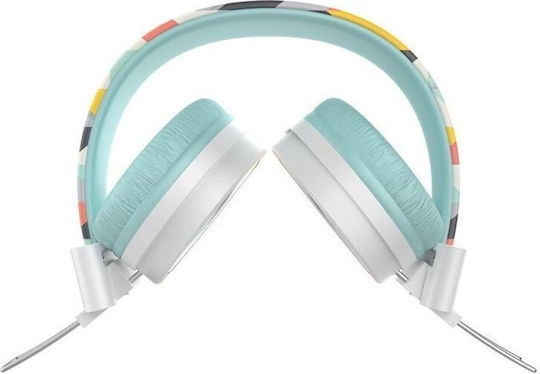 Havit HV-H2238D Жични On Ear Слушалки Светлосини