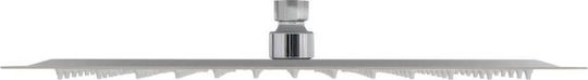 vidaXL Square Showerhead 30x30cm Inox