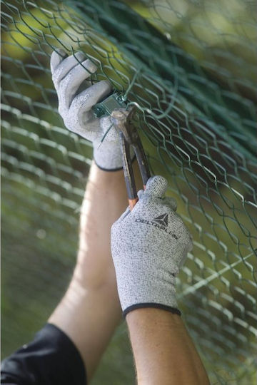 Delta Plus Econocut Gloves for Work Gray Polyurethane Cutting edge 1pcs