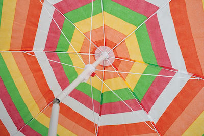 Escape Foldable Beach Umbrella Diameter 1.8m Orange