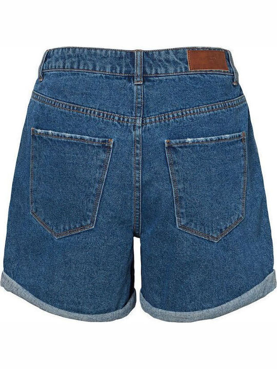 Γυναικείο Τζιν Ψηλόμεσο Σορτς Medium Blue