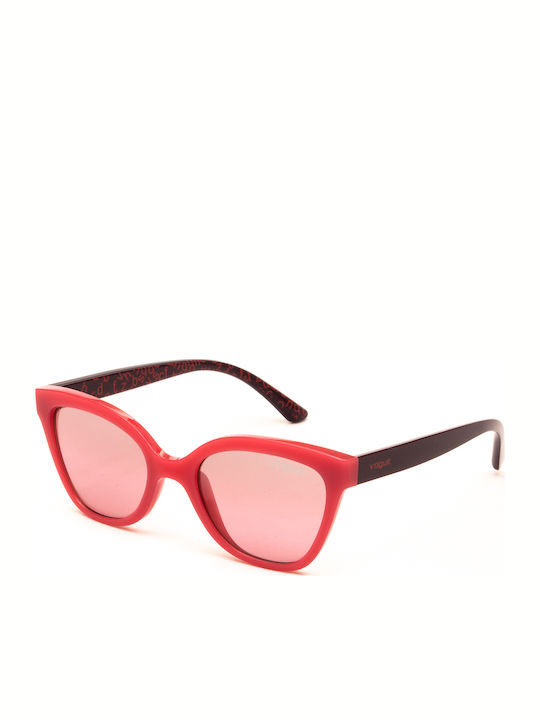 Vogue Butterfly Kids Sunglasses Red for 5-7 Years