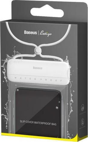 Baseus Let's Go Slip Waterproof Bag Водоустойчив калъф до 7.2" Бял ACFSD-D02