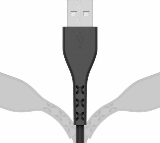 Havit H66 USB-A zu Lightning Kabel Schwarz 1m (21.08.0007)