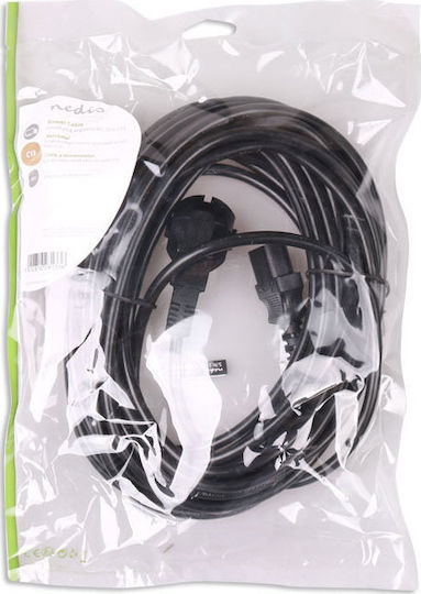Nedis Schuko - IEC C13 Cablu 10m Negru (CEGP10000BK100)