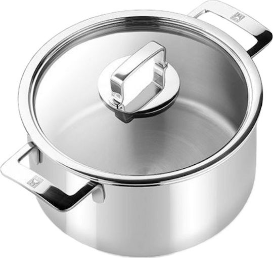 Bra Signature Βαθιά Ανοξείδωτη Κατσαρόλα 10.5lt / 26cm