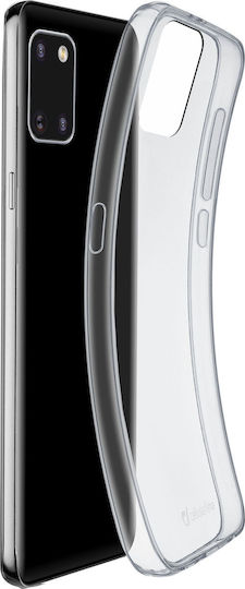 Cellular Line Fine Back Cover Silicon Transparent (Galaxy S10 Lite)