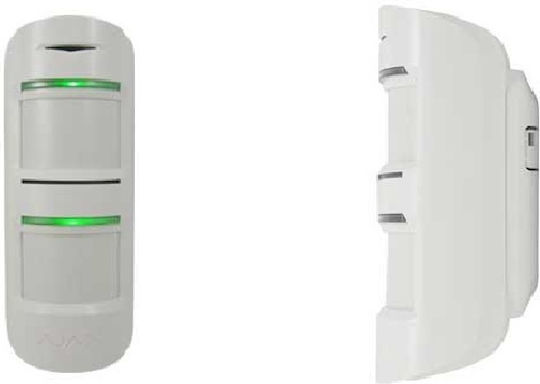 Ajax Systems MotionProtect Outdoor PET Ασύρματος RF Αισθητήρας Κίνησης Μικροκυμάτων & Υπερύθρων 90° Εμβέλειας 15m με Antimasking