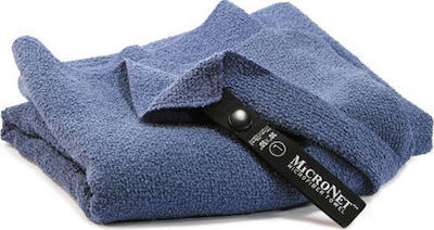 McNett Terry Towel Face Microfiber Blue 128x77cm.