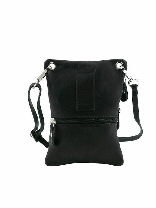 Tuscany Leather TL Bag Leder Damen Tasche Crossbody Schwarz