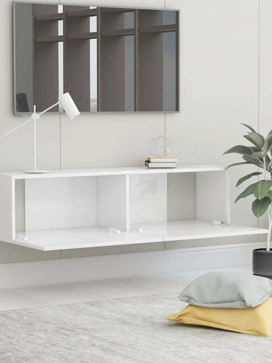 Suport TV Alb L120xW30xH30cm