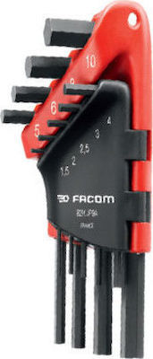 Facom Set 9 Allen Wrenches L