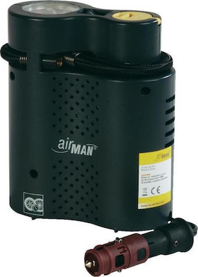 AirMan Car Tire Pump Tour 36PSI with Cable 12V