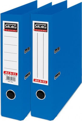 Skag Κλασέρ 8/32 για Χαρτί A4 με 2 Κρίκους Μπλε Systems P.P