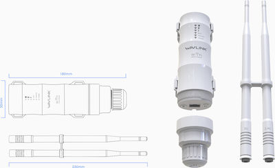 Wavlink Aerial HD2 Punct de acces Wi-Fi 5 Banda Duală (2.4 și 5GHz)