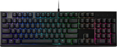 CoolerMaster MK110 Gaming-Tastatur Volle Größe mit RGB-Beleuchtung (Englisch US) Schwarz