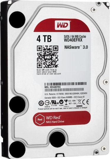 Western Digital Red 4TB HDD Hard Disk 3.5