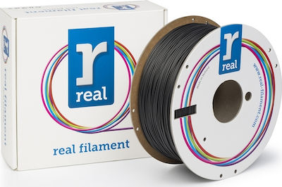 Real Filament PETG 3D Printer Filament 1.75mm Black 1kg