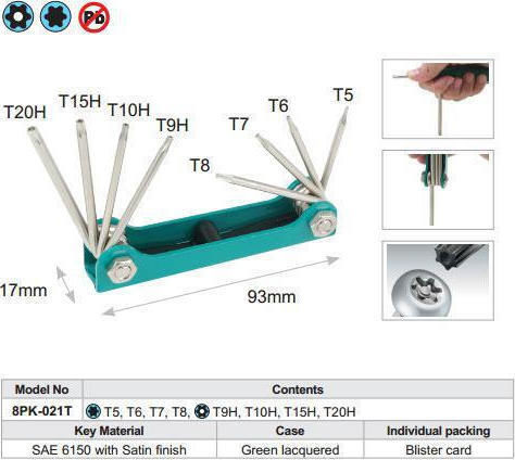 Κατσαβίδι Proskit 8pk-021t