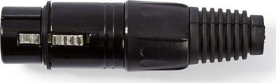 Nedis Βύσμα XLR female Μαύρο COTP15902BK