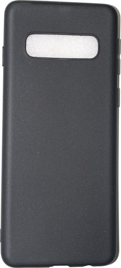 Back Cover Σιλικόνης 1.2mm Μαύρο (Galaxy S10+)