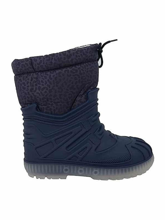 Adam's Shoes Kids Wellies Navy Blue