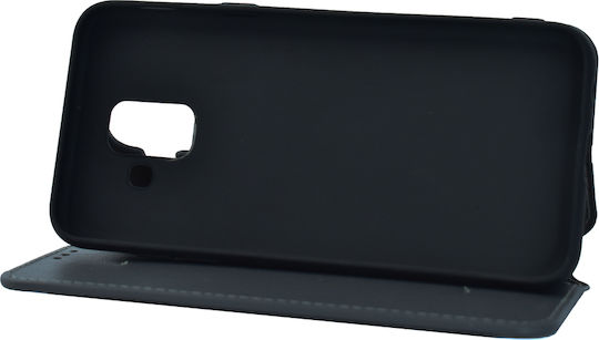 Powertech Book Δερματίνης Γκρι (iPhone XS Max)