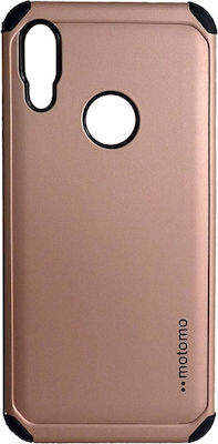 Motomo Tough Armor Plastic Back Cover Durable Rose Gold (Redmi Note 7 / 7 Pro)