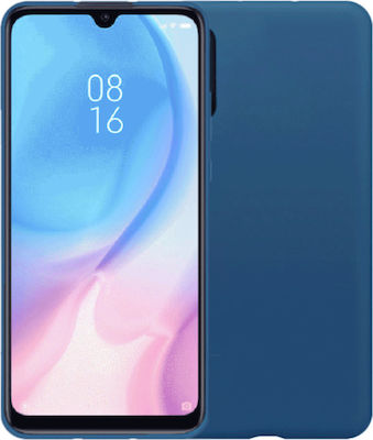 Matt Back Cover Σιλικόνης Navy Μπλε (Galaxy A20e)