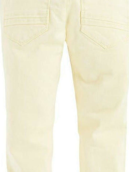 Mayoral Kids Fabric Trousers Yellow