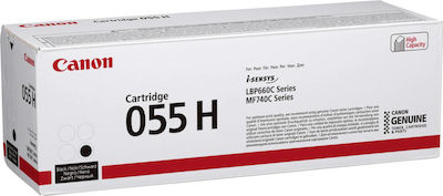 Canon 055H Toner Laser Εκτυπωτή Μαύρο High Capacity 7600 Σελίδων (3020C002)