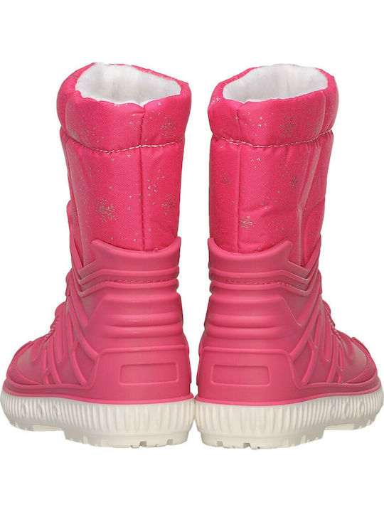 Adam's Shoes Kids Wellies Boots Fuchsia