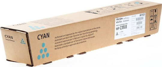 Ricoh 841820 Original Toner Laser Printer Cyan 18000 Pages