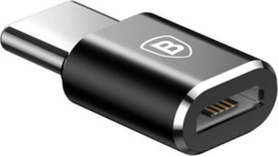 Baseus Μετατροπέας USB-C male σε micro USB female (CAMOTG-01)