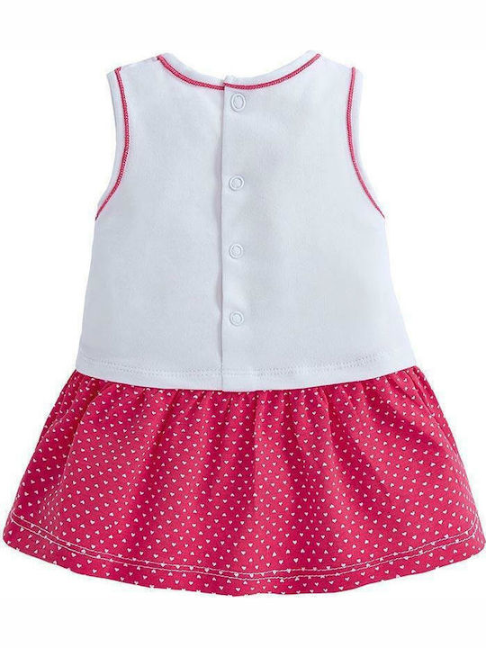 Mayoral Kids Dress Sleeveless Fuchsia