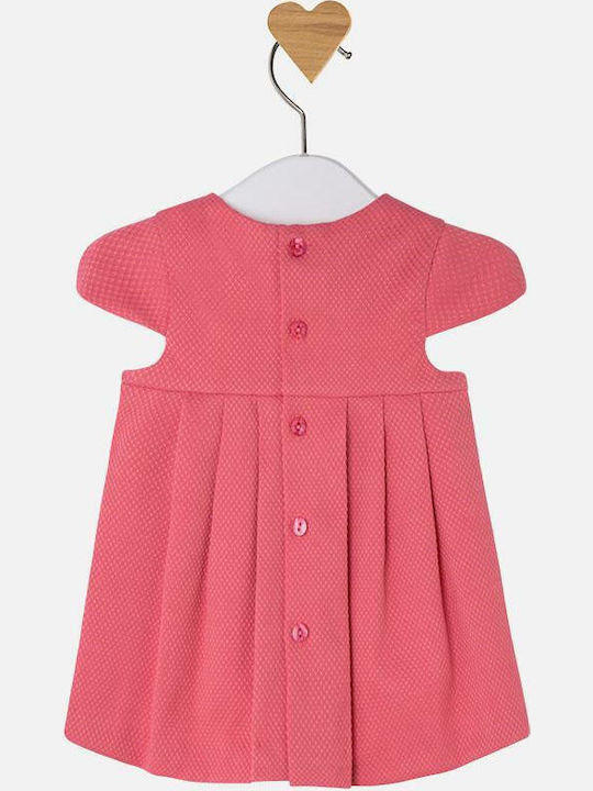 Mayoral Kids Dress Short Sleeve Pink