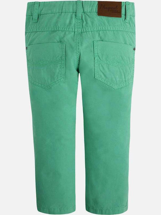 Mayoral Boys Fabric Trouser Green