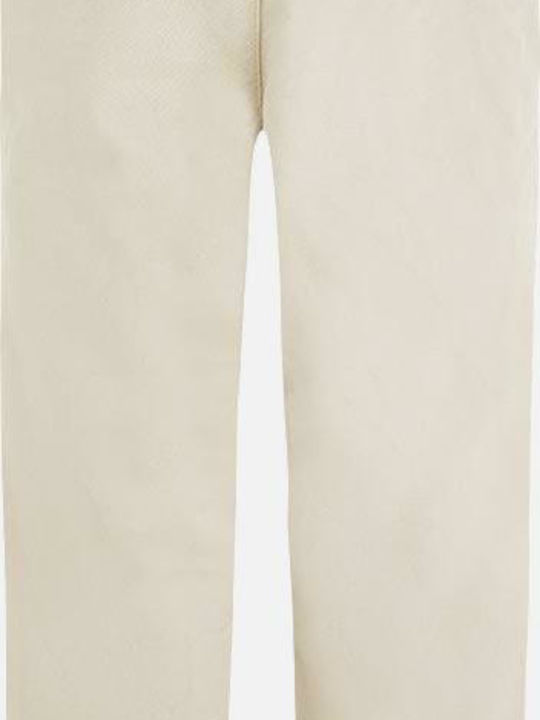 Mayoral Kids Fabric Trousers Beige